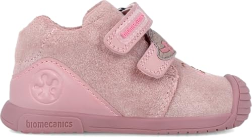 Bottines fille Biomecanics 241107 daim : évitez les chutes lors des premiers pas
