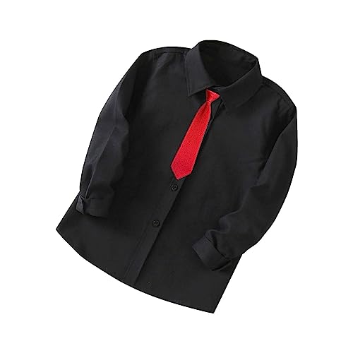 Camiseta infantil infantil de manga comprida com botões e gola redonda de algodão manga longa básica