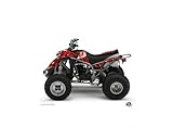  Kutvek Kit Déco Quad Camo Compatible avec Yamaha Blaster Rouge (2003-2007)