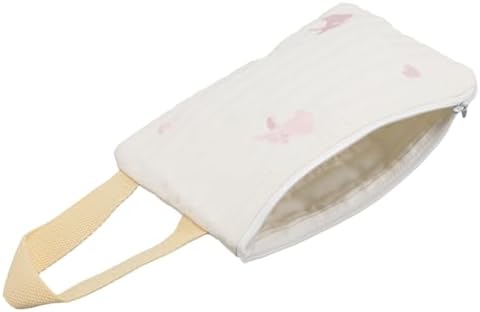 RiToEasysports Baby Wipe Case Travel Holder, Keeps Wipes Moist Refillable Dispenser Container for Diaper Changes On The Go (White) - 4