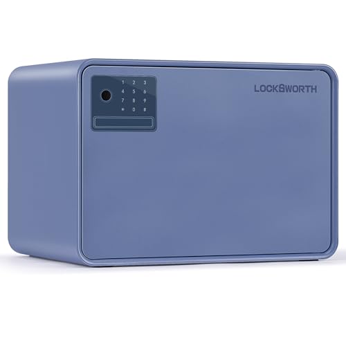 Coffre-fort numérique automatique 0.3 m³ bleu pour documents