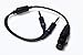 Wirenest Airbus XLR to GA Twin Plug Headset Adapter