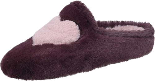 Mule Manitu Femme 320220-41 pantoufle en cuir et sabot plat d'intérieur