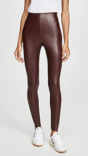 Commando Perfect Control Faux Leather Leggings Slg06 Oxblood Lg (12-14) #TOP1