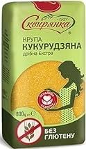 Skvira Corn Grits Fine Ground Extra Gluten Free GMO Free 1.76 Lb / 800 g (6 Pack)