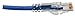 P-CORD, ASCENT,CAT6A,SLIM,BL,30FT