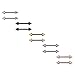 Ruifan 316L Stainless Steel Spike Nipple Shield Barbell Ring Bar Body Piercing Retainer 14G 5/8Inch 10PCS