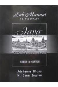 Paperback Java Software Solutions: Foundations of Program Design: Lab Manual Book