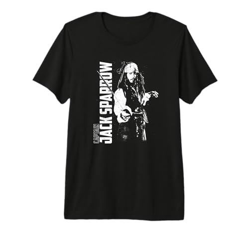 T-shirt Jack Sparrow Disney Pirates of the Caribbean vêtement affiche film