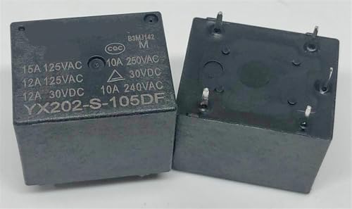 Relé YX202-S-105D de 5V y 5 pines T73-1C para placas PCB