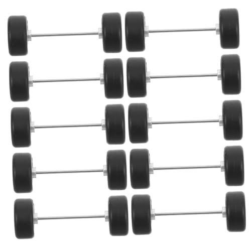 BESPORTBLE 16 Pairs Scale Rc Car Modification Tires for Hobb