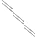 FRCOLOR 6 Pcs Wiper Strip Scrubber Replacement Head Squeegee for Floor Windshield Squeegee Shower Scraper Squeegee for Window Cleaning Wiper Head Squeegee Strip Tile Brush Household