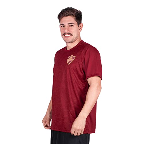 Camisa Fluminense Democracy Masculina - Vermelho Escuro