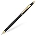 Cross Classic Century Refillable Ballpoint Pen Presented in a Luxury Gift Box - Medium Point, Black Ink, Black & Gold