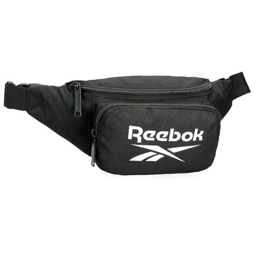 Reebok Ashland Riñonera Negro 35x13x5 cms Poliéster by Joumma Bags
