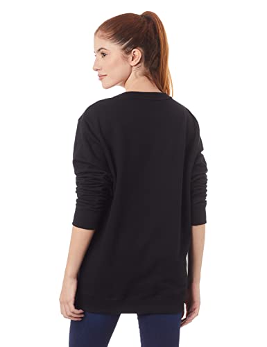Blusao gola careca Heritage, Calvin Klein,feminino, Preto, G