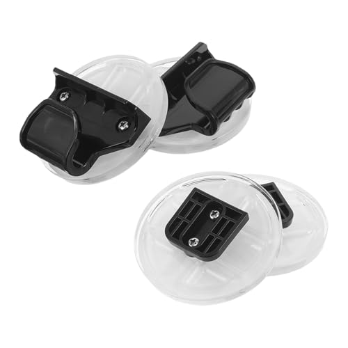 TOVINANNA Kit de 2 Piezas de Conectores de Plástico para Barreras Infantiles Accesorio Negro para Instalación en Interiores Fijador Estable para Puertas y Escaleras Compatible Extensión