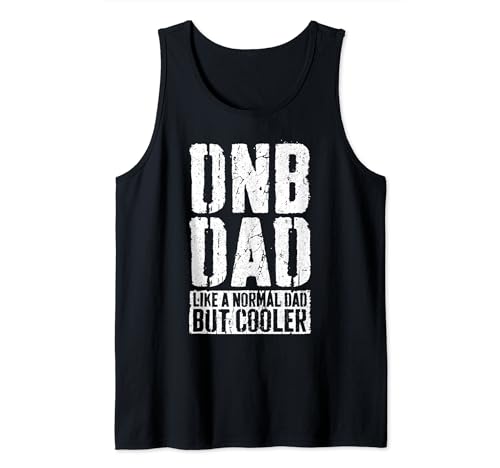 Hombre DNB Dad Camiseta para el día del padre Drum And Bass Dad Shirt Camiseta sin Mangas