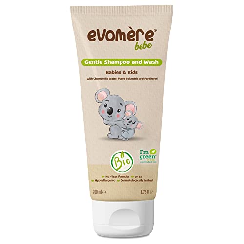 Image of bebe Gentle Shampoo and Wash for Babies and Kids, Bio, No-tear Formula, Hypoallergenic 200 mL / 6.76 fl. oz.