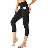 RYTMAT Pantalón de Yoga Mujer, Leggings Deporte Mujer Levantamiento de Cadera con 3 Bolsillos para Entrenamiento Fitness Running