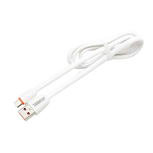 Image of (Tessco GU-328) Micro USB Fast Charge Data Cable for Android 1M - White