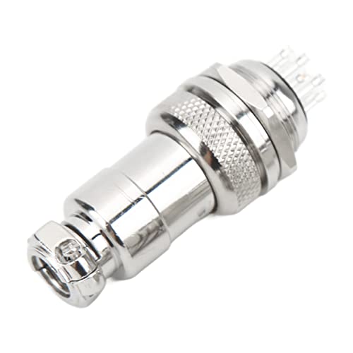 Conector Panel Macho Hembra 8 Pines 20mm Aviation miniatura 4