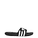 Price comparison product image Adidas Men's Adissage Slides Slipper, CBLACK/FTWWHT/CBLACK, 7.5 UK