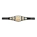 ZanderUS John Cena Spinner World Heavyweight Championship Replica Title Belt – Ultimate Edition Ring Belt for Adults – Black Adjustable Leather Strap with Brass-Plated 4mm Plate