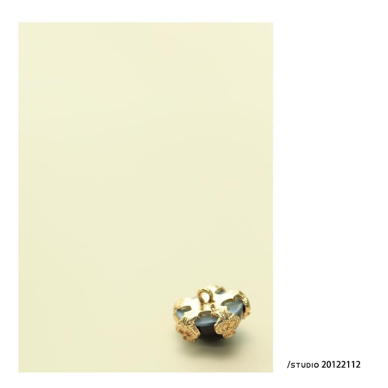 bottoni, Confezione da 10 bottoni perlati in bianco e nero, diverse dimensioni for cucire(18mm)