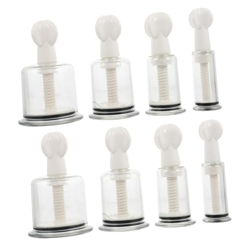 Pots à Vide de Thérapie Supérieure - Set de 8 Ventouses de Physiothérapie Design