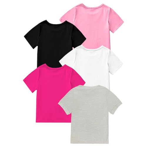 Kuchipoo Girls Regular Fit Cotton T-Shirt