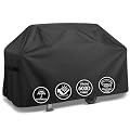 Grill Cover,82 inch Heavy Duty Waterproof Grill Cover for Outdoor Grill,600D Anti-UV Fade-Resistant Barbecue Gas Cover with Adjustable Straps for Weber,Genesis,Charbroil and More Grills
