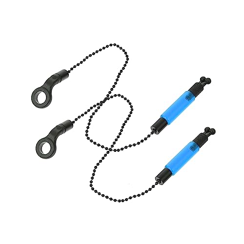 Mikikit 2Pcs Fishing Alarm Indicators Portable Bite Durable Angling Accessories for Easy Fishing Application Design for All Conditions