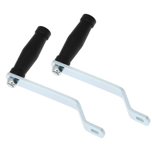 YINETTECH 2 pièces de 19 cm Poignée de manivelle à prise confortable pour treuil manuel de remorque de bateau 350 kg