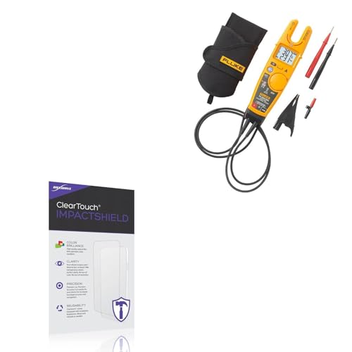 BoxWave Screen Protector Compatible with Fluke T6-1000 Pro - ClearTouch ImpactShield (2-Pack), Impenetrable Screen Protector Flexible Film