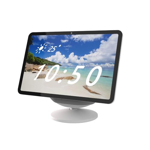 Support pour Echo Show 11 réglable anti-reflet blanc - 5