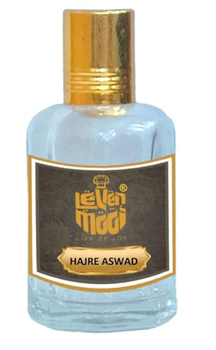 Attar Hajre Aswad Levenmooi parfum en huile longue durée unisexe 100ml