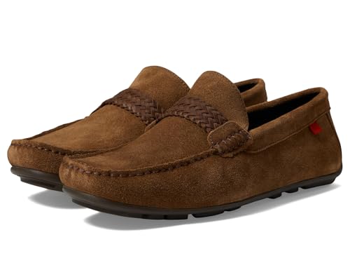 Marc Joseph New York Mocasines Morrisville para hombre, Cappuccino Gamuza, 46 EU