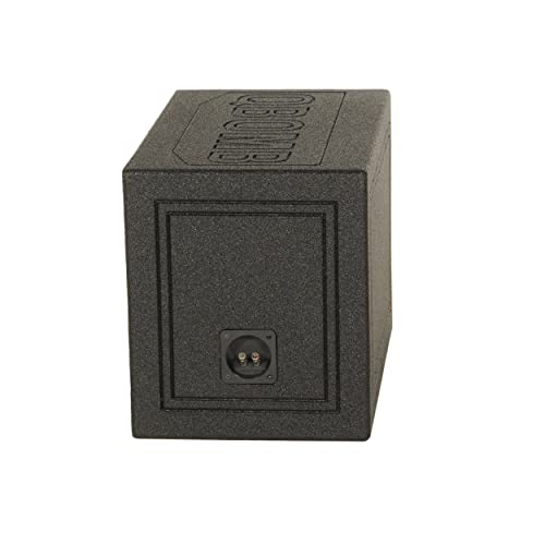 Q Power QBOMB12TB Single 12-Inch Triangle Ported Subwoofer Box Enclosure