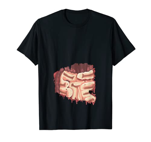 Zombie Entrails dentro de las tripas estómago Halloween disfraz fácil Camiseta