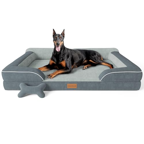 CWAWZ XXL Dog Bed with Cooling Gel