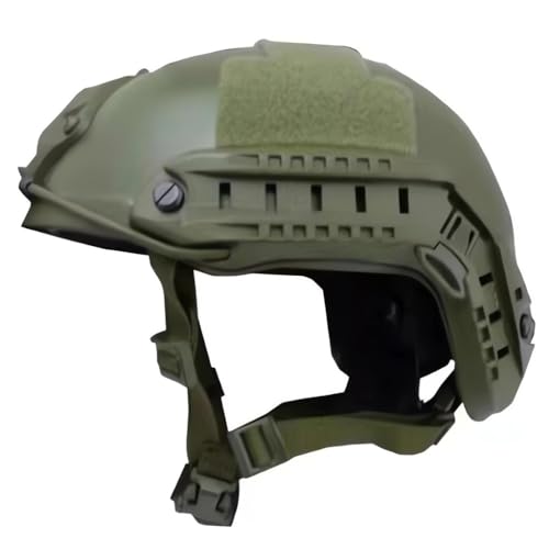 KLYso Casco Balístico Militar AFCasco Balístico NIJ IIIA 3A Nivel Aramid UHMW-PE Casco Táctico De Seguridad (Color : RG, Size : 2pcs)