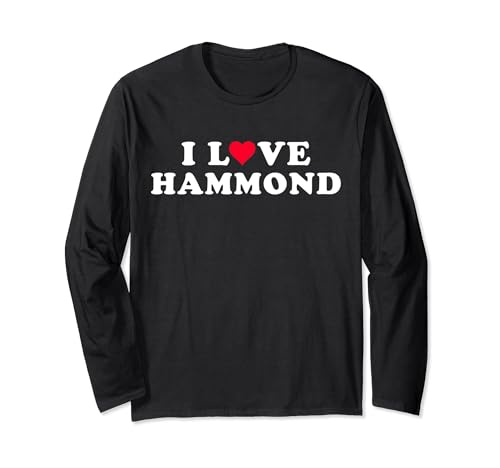Amo Hammond Matching Girlfriend & Nome Hammond del fidanzato Maglia a Manica