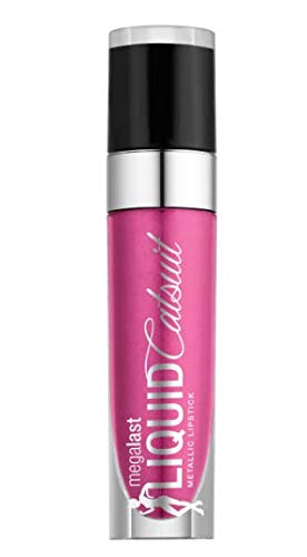 Wet N Wild Limited Edition 2018 Megalast Liquid Catsuit Metallic Lipstick - 12991 Pink Your Poison