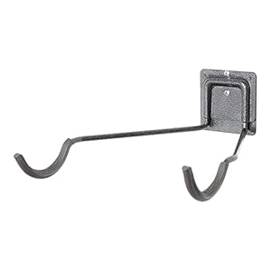 Delta Cycle 2 Bike Rack Garage – Foldable Bicycle Wall Mount Hanger with Storage Shelf Holds Up to 65 lbs