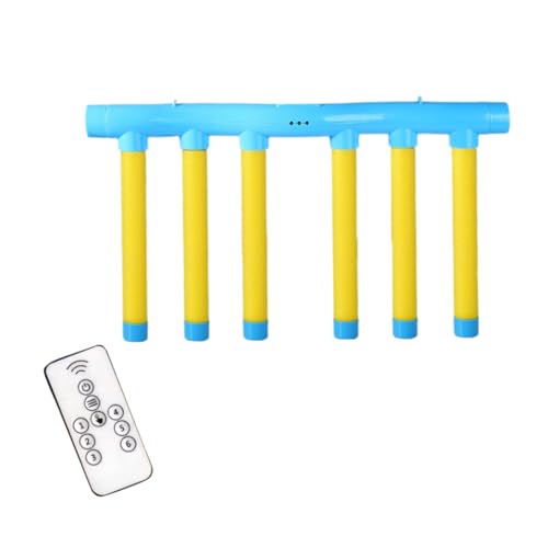 Reflex Challenge Game, Reaction Training Toy, Drop Sticks Games, Catching Sticks Game, Hand Eye Coordination Training Reflex Challenge, 3 Adjustable Speed, Upgrade Remote Control (Upgrade Blue)