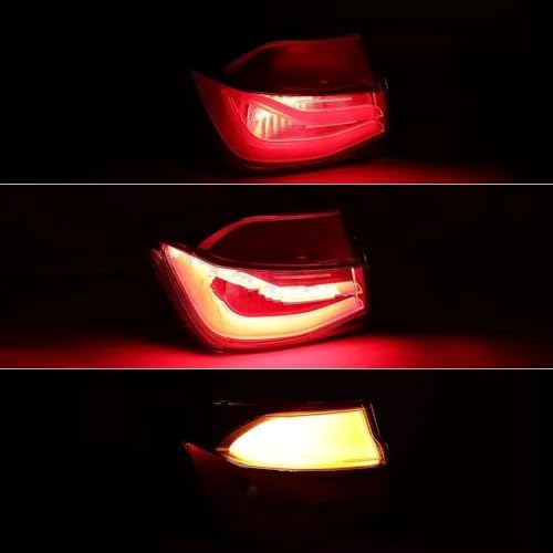 Rear Tail Lights For 2016-2019 F30 F80 For BMW 3 Series M3 With LED Bulb Rear Tail Light Brake Lamp 63217369117 63217369118(Outer L) - Image 4
