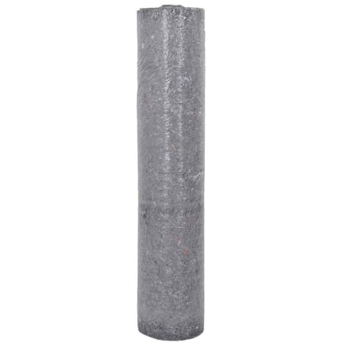 vidaXL Bâche de protection contre peinture 25 m 180 g/m² gris, housse de protection, polaire de couverture de peintre, polaire de couverture