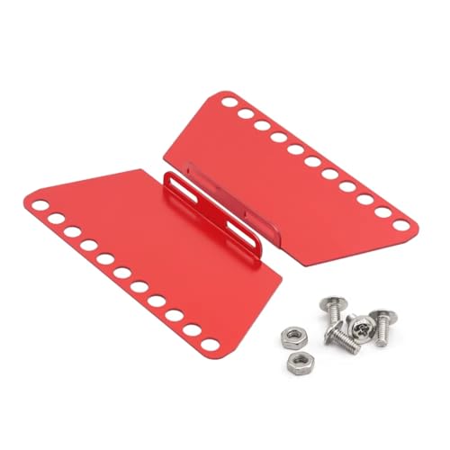 Pièces MN99S MN78 RC : pédale latérale de voiture radiocommandée 1/12 rouge