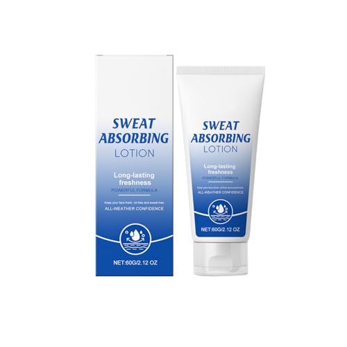 Loción Antitranspirante para Facial，Previene el Exceso de Sudoración Facial y el Brillo Facials,Bloquea el Sudor y Controla la Piel Grasa,Loción Antitranspirantes,Antitranspirantes,60ml